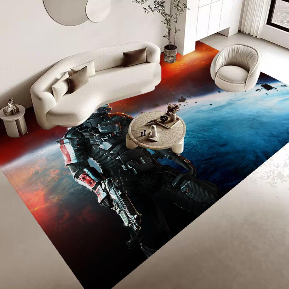N7 Mass Effect Printed Large Wall Tapestry Art Science Fiction Room Home Decor Decor Blanket