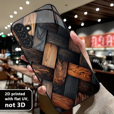 Exquisite Luxus-High-End-Handyhülle Glas-TPU-Handyhülle für Samsung Galaxy S26 S25 S24 S23 S22 S21 FE, Ultra, Plus Sturzfest