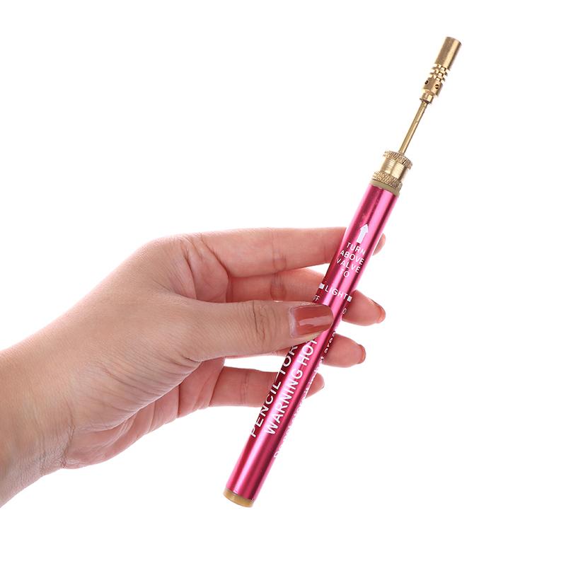 Mini Gas Blow Torch Gun Butane Welding Pen Cordless Iron Soldering Pen Utility