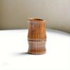 1PC Creative Bamboo Tube Shape Toothpick Holder Personality Household Solid Wood Toothpick Tank Living Room Kitchen Portable Wooden Toothpick Box