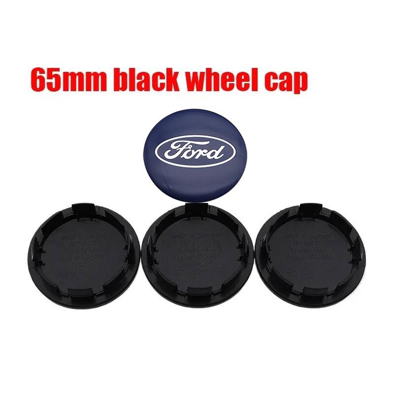 4pcs 3D 56mm 60mm 65mm 68mm Ford logo car emblem Wheel Center Hub Cap auto Rim refit dust-proof badge covers sticker accessories