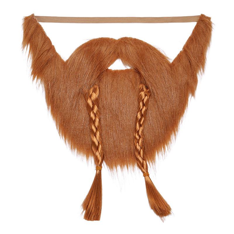 Halloween Fake Beard With Monkey Design For Adults Party Costumes