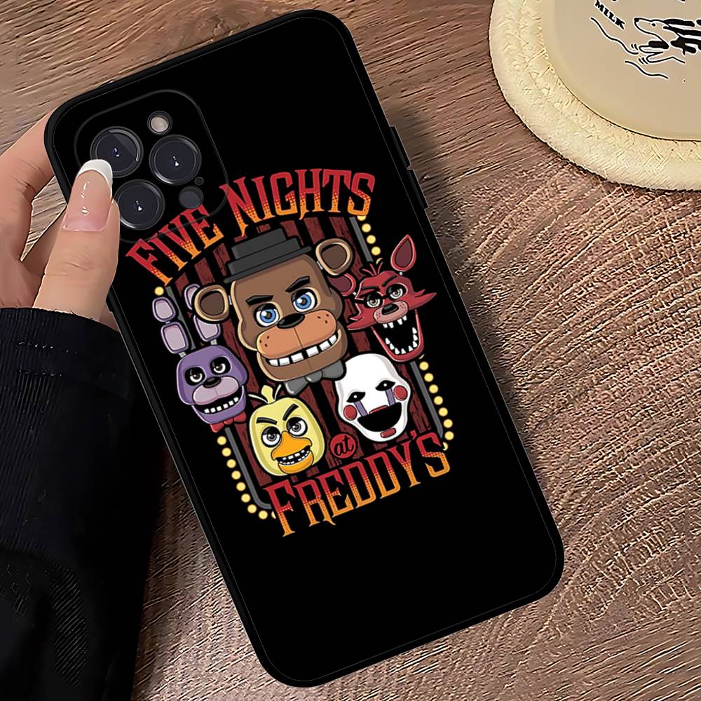 

F-FNAF Five-nights-At-Freddys Phone Case For IPhone 16 17 Air 15 14 13 12 11 Pro Max 16E Plus Fundas iPhone 13