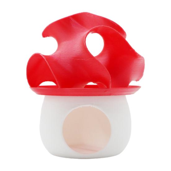 Fish Tank Landscaping Ornament, Betta Shelter House Aquarium Decoration, Hollow PLA Material Safe Fish Habitat Accessory
