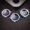 2-3Pcs Pink Metal Glitter Diamond Camera Protector for IPhone 17 16 Pro Max Plus Back Lens Protective Glass for 13 12 Mini 4