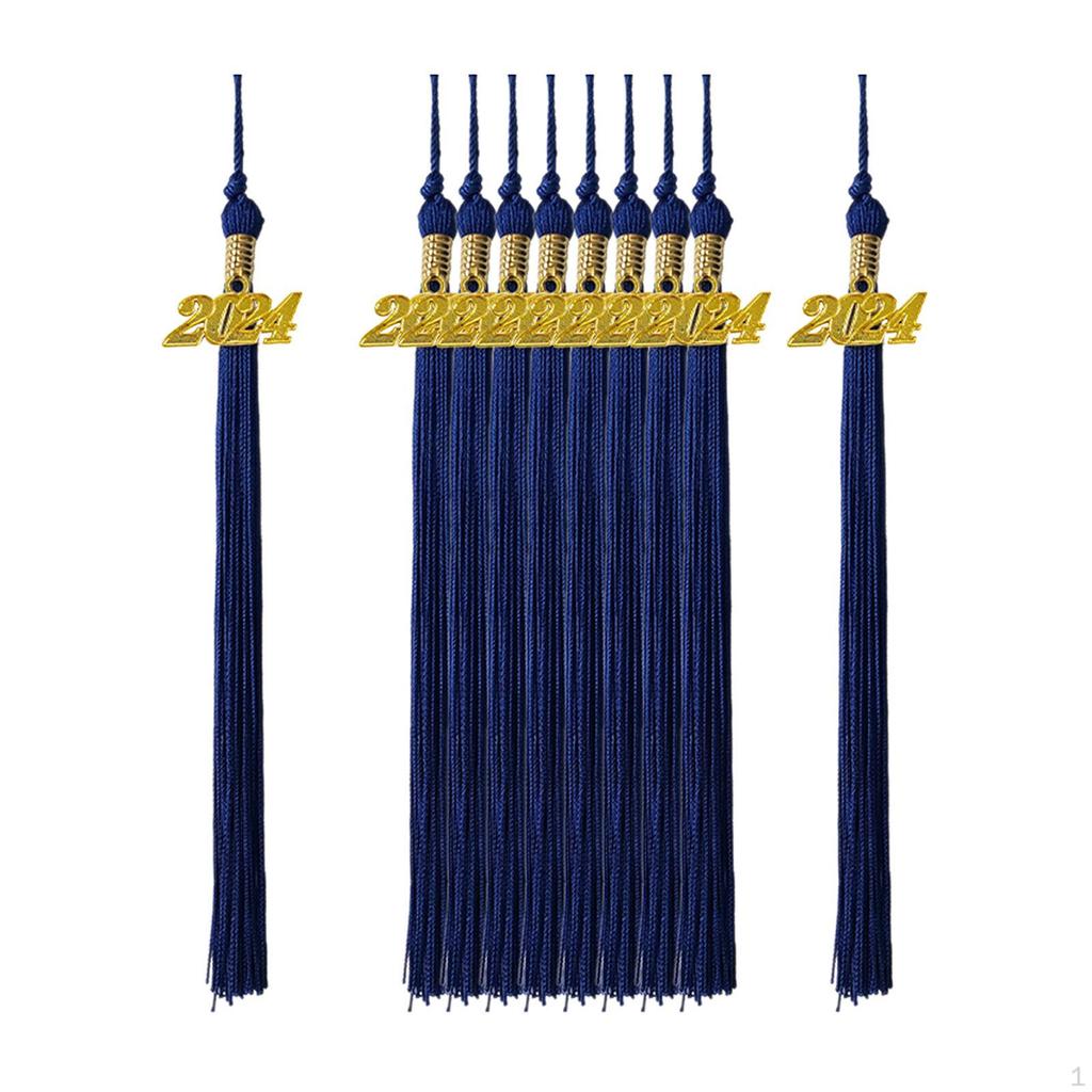 10Pcs Graduation Cap Hat Tassel for Graduates DIY Craft Grad Hats Accessory Decoration Party