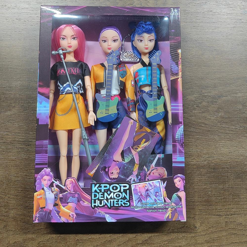 Hot  Demon Hunters Desktop Doll Ornament Rumi Mira Zoey Sussy  Devil Hunter Character Birthday Gift Fan Club Gift