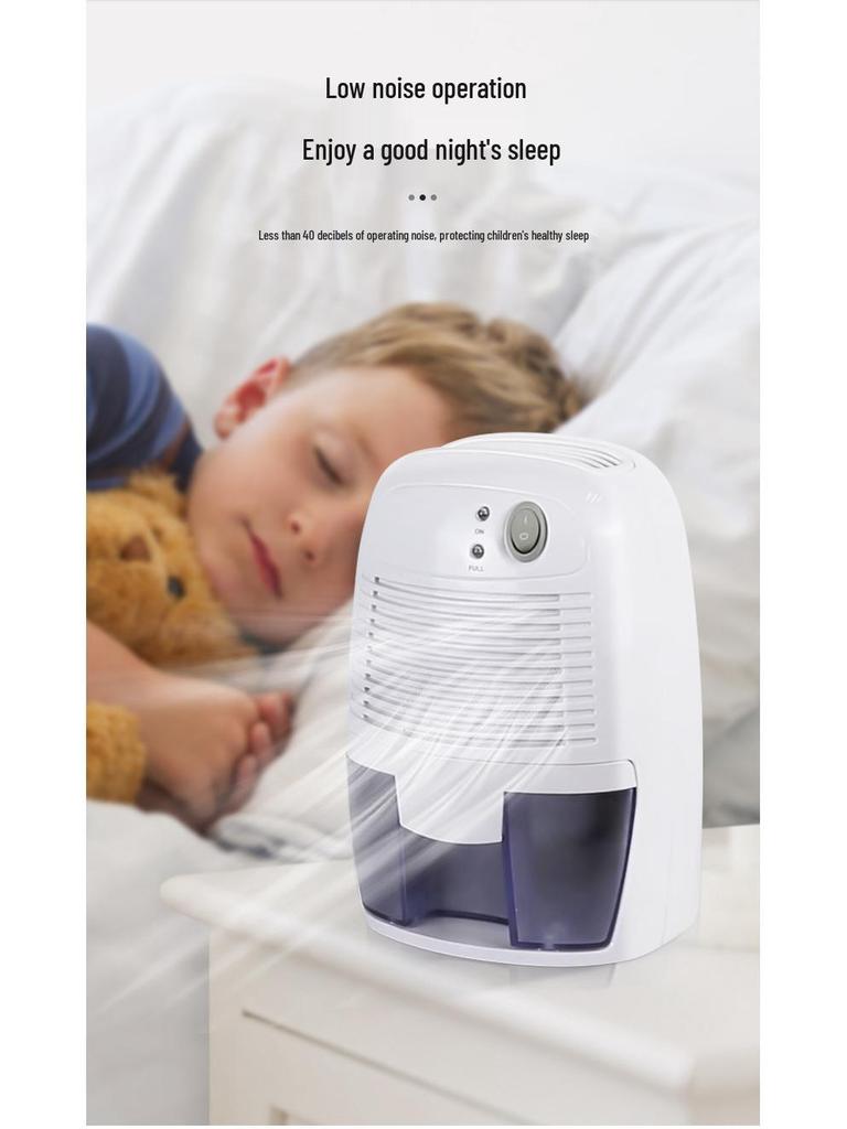 Compact Dehumidifier for Office, Bedroom, and Wardrobe