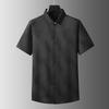 Men's Plus Size Lightweight Short Sleeve Lapel Shirt