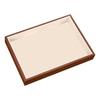 Small Size Wood Grain Jewelry Tray Walnut Wood Stackable Jewelry Boxes  Jewelry Packaging