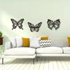 New Metal Butterfly Hollow Wall Decoration - Creative Iron Ornament | Stylish Home & Outdoor Pendant Art | Elegant Metal Craft
