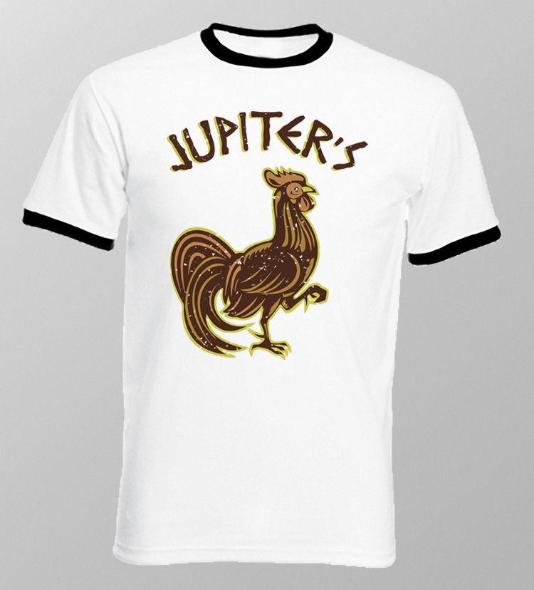 

JUPITERS Cock Spartacus Sparta 300 funny printed ringer 100% Cotton T-shirt Mens Tees Top 9814 2XL