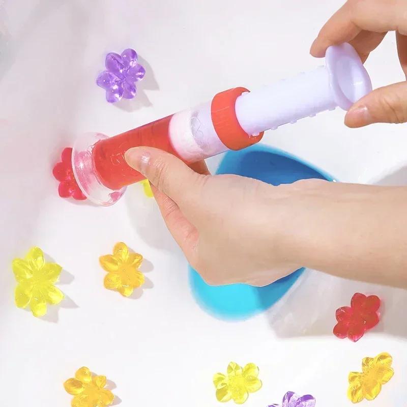 Toilet Cleaner Gel Deodorant Air Freshener Aromatic Flower Needle Detergent Flower Toilet Bathroom Fragrance Deodorant Cleaning