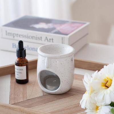 Keramický aromaterapeutický hořák na esenciální oleje Kreativní kreslený aromaterapeutický hořák Hoření svíčky a kadidla Domácí dekorace Vánoční dárky