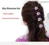 Korean U-Shaped Rhinestone Hairpin for Hanfu Hair Buns