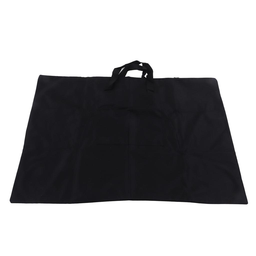 Portfolio Bag Black 38x26in Large Capacity Thick Canvas Light Weight Artist Carrying Bag for Board