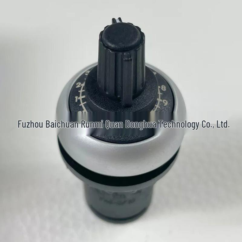 Eaton Moeller M22-R4K7 Adjustable Rotary Potentiometer Knob - New, Original, In Stock Rotary Knob Switch
