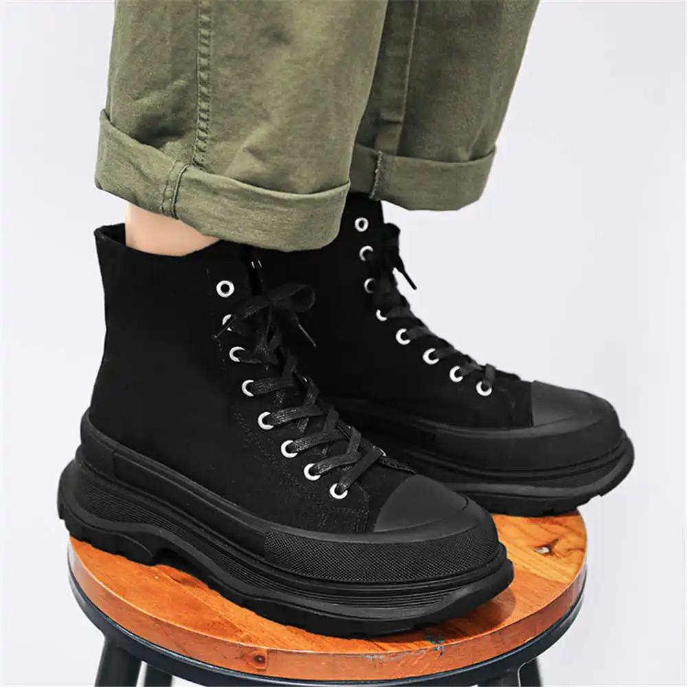 Bicolor Size 42 Man Golf Casual Ergonomic Sneakers Shoes Black Sports Shuse Casuals Health Designers Lux Top Comfort