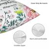 I Can Do All Things Square Pillowcase Polyester Linen Velvet Creative Zip Decor Throw Pillow Case Sofa Seater Cushion Cover