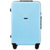 Large Wings Pc Eco Jackdaw 28" Light Blue Suitcase