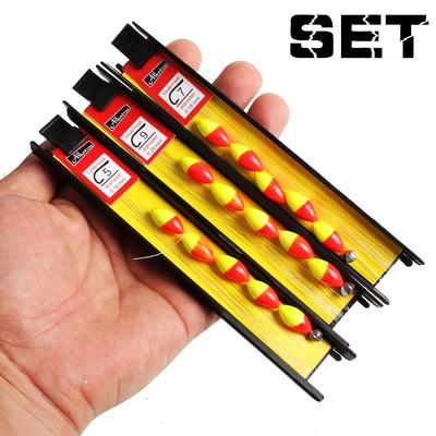 5 # 7 # 9 # Vertikale Boje Angeln Float Set Stick Angeln Drift Angelschnur Haken Gruppe Pesca Tackle