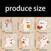 Pack Of 6 Auto Adhesive Cartoon Rabbit Embroidery Patches Plush Fabric Stickers For DIY Crafts Clothing Bags Decors