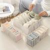 Odorless Multi-Compartment Fabric Underwear Organizer Drawer Divider for Bras Socks