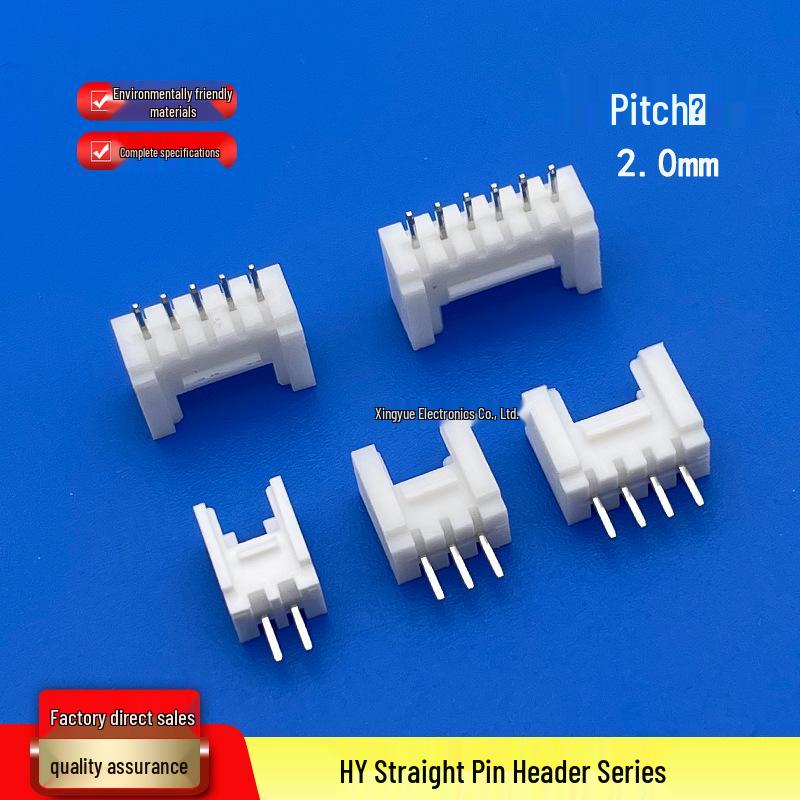 HY2.0 Angled Pin Plug & Straight Socket Connector HY-2A-3A-4A-5AW-10AWD-16P