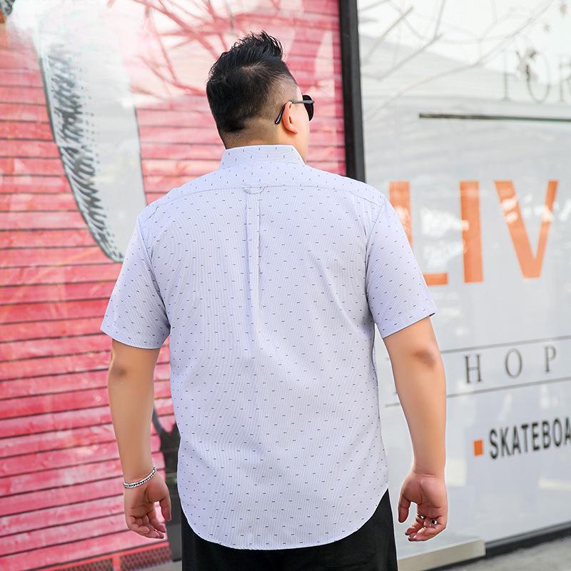 Новая рубашка с короткими рукавами для мальчиков больших размеров — фото 4