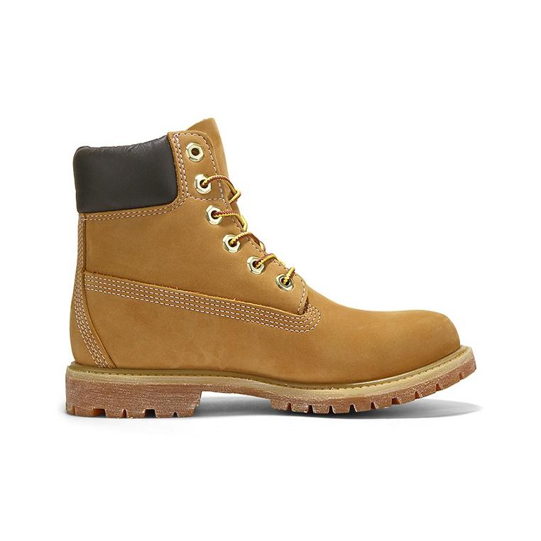 Timberland Premium Series Suede Warm Durable Short Outdoor Boots Women Boots Yellow 10361M