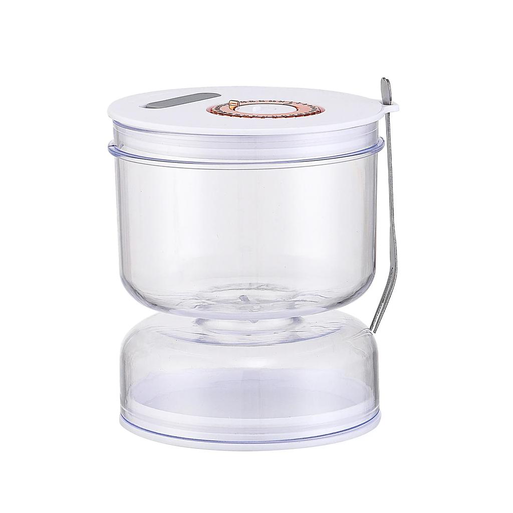 Nádoba na okurky s vidličkami Dávkovač na suché a mokré okurky Nádoba na okurky a olivy Nádoba na okurky pro kuchyňský nástroj na oddělování šťávy