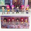 Q Version Hunters Figure 6Pcs/Set In Stock Miniature Creative Sculptures Desk Ornaments for Office Decoration Christmas Gift