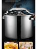 Explosion-Proof Stainless Steel Commercial Pressure Cooker and Wok