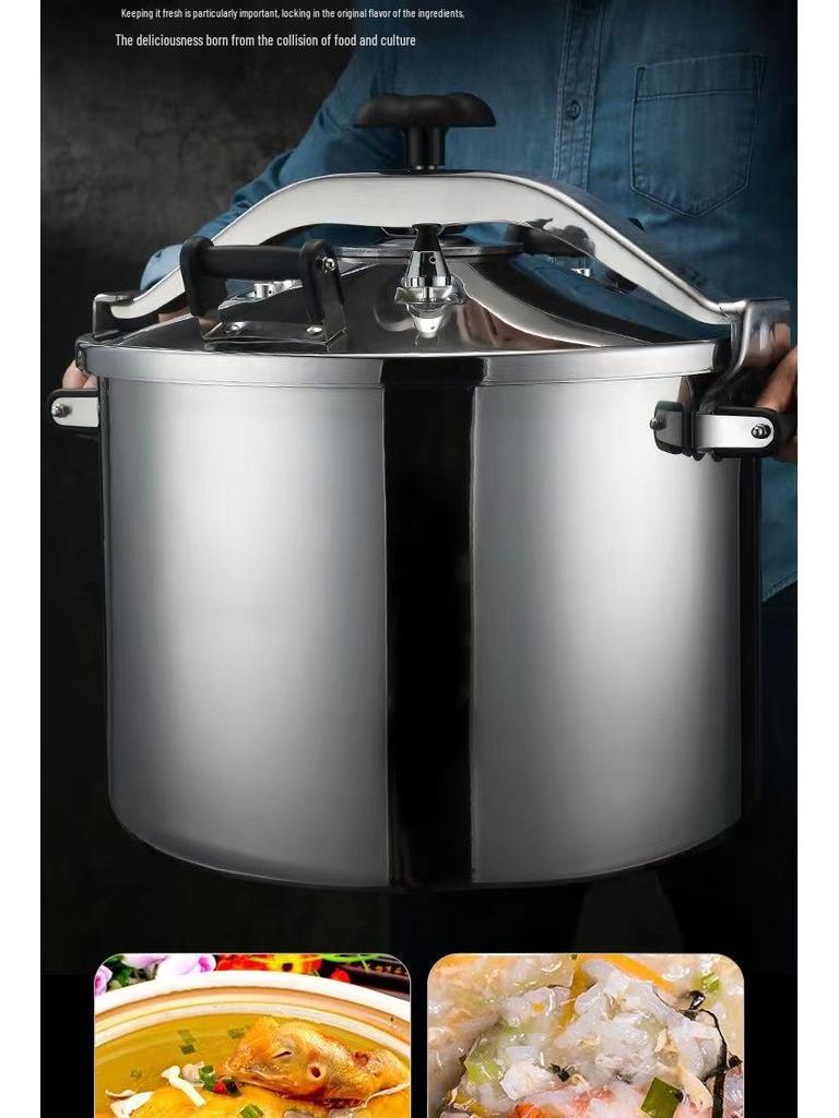 Explosion-Proof Stainless Steel Commercial Pressure Cooker and Wok
