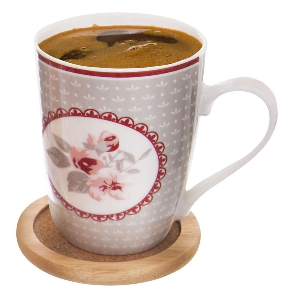 6x Podstawki Podkładki Małe Pod Kubek Szklankę Filiżankę Kuchenne Naturalne