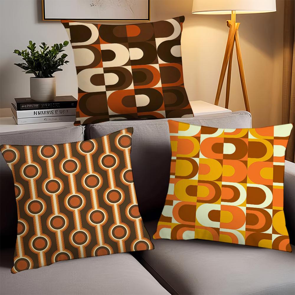 Fashion print stripe Pillow Case Office Cushions Suitable For Sofa Car Bedroom Decorative Cushion Cover