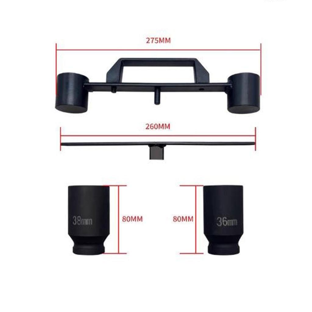 Fenteer Upgraded Washing Machine Repair Washing Machine Drum Disassembly Washing Machine Inner Drum Disassembly Open End Hex Repair Tool for