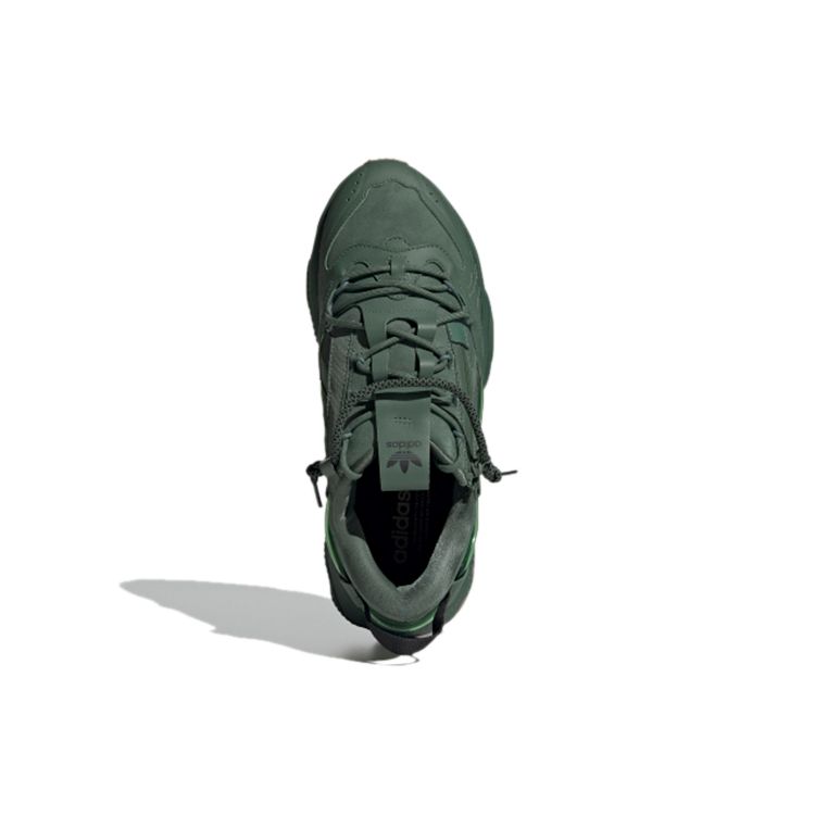 Adidas Ozweego Zip Green Oxide Gum Unisex Sneakers GZ2646