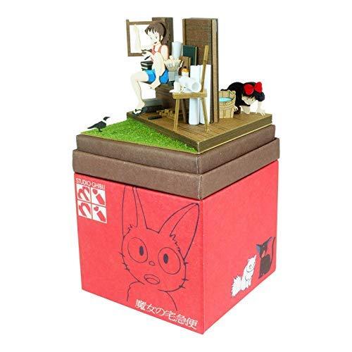 Sankei Studio Ghibli Mini Kiki's Delivery Service Ursula & Kiki Papercraft Kit MP07-92