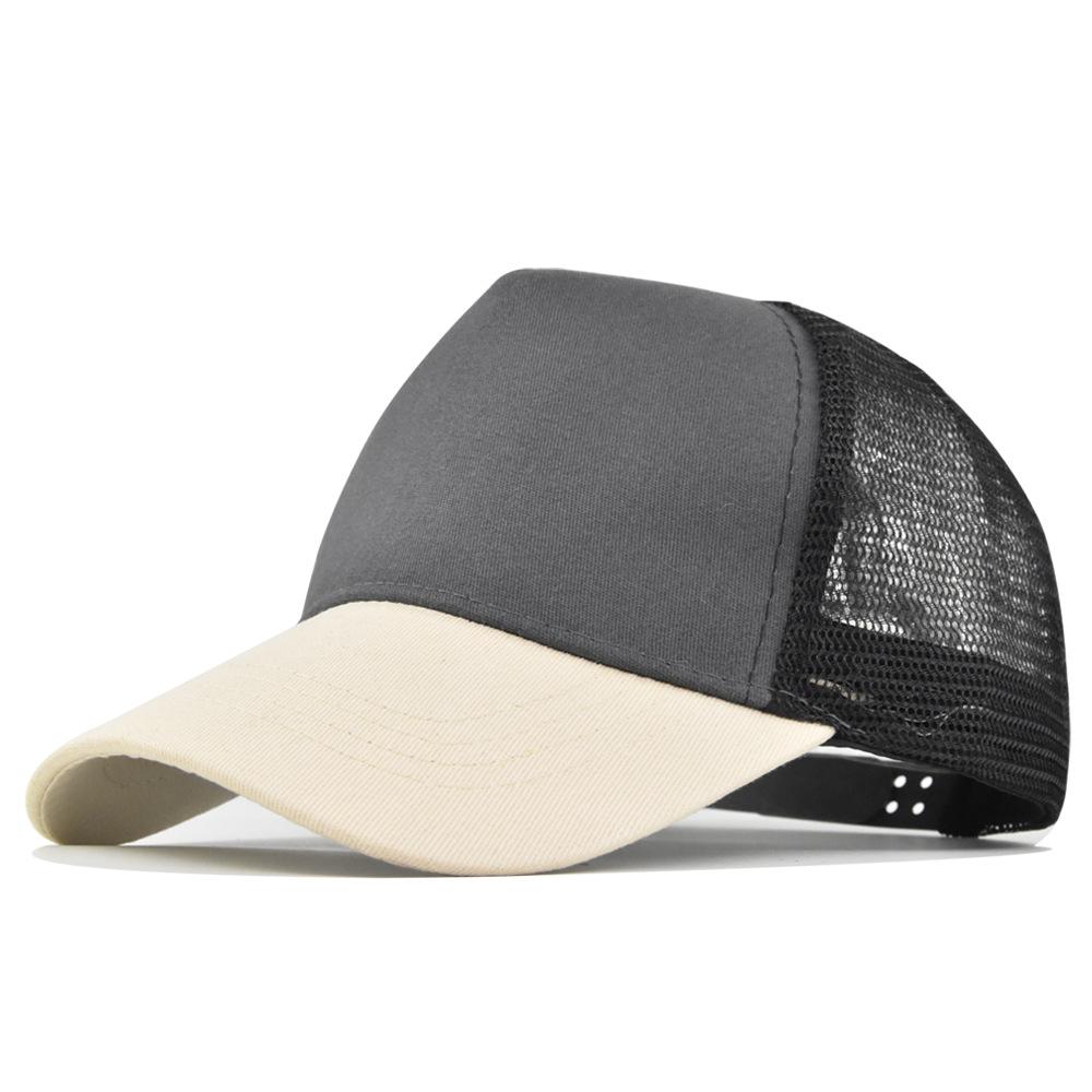 Permeable Baseball Cap For For Men And Women Summer High Quality Fashion Adjustable Cotton Outdoor Use Sportss Sun Visor Hat Patchwork Mesh Air