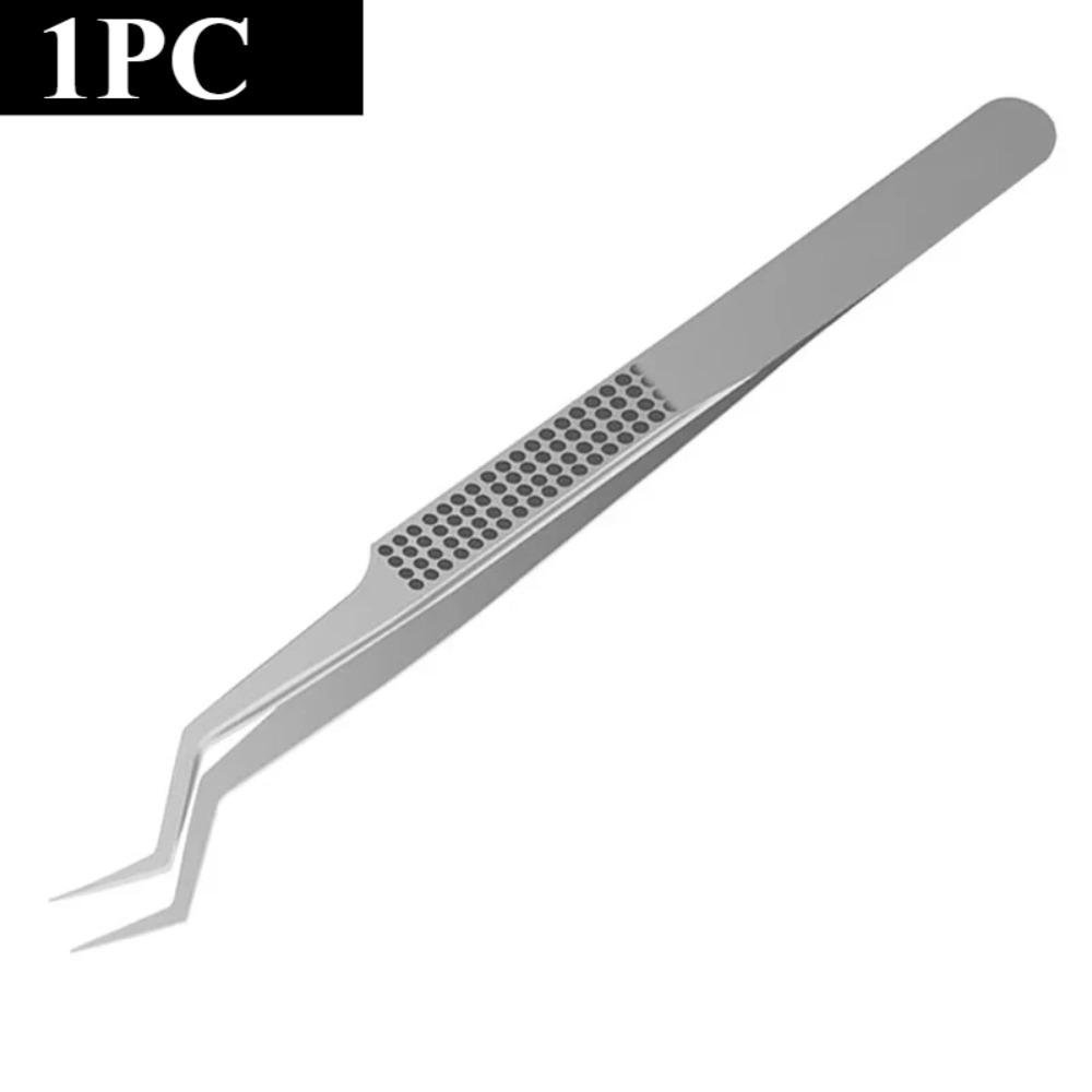 

ST-20 Precision Tweezers Curved Tips Chip Tin Placement Positioning for Mobile Phone Circuit Board Repair Tools ST-20