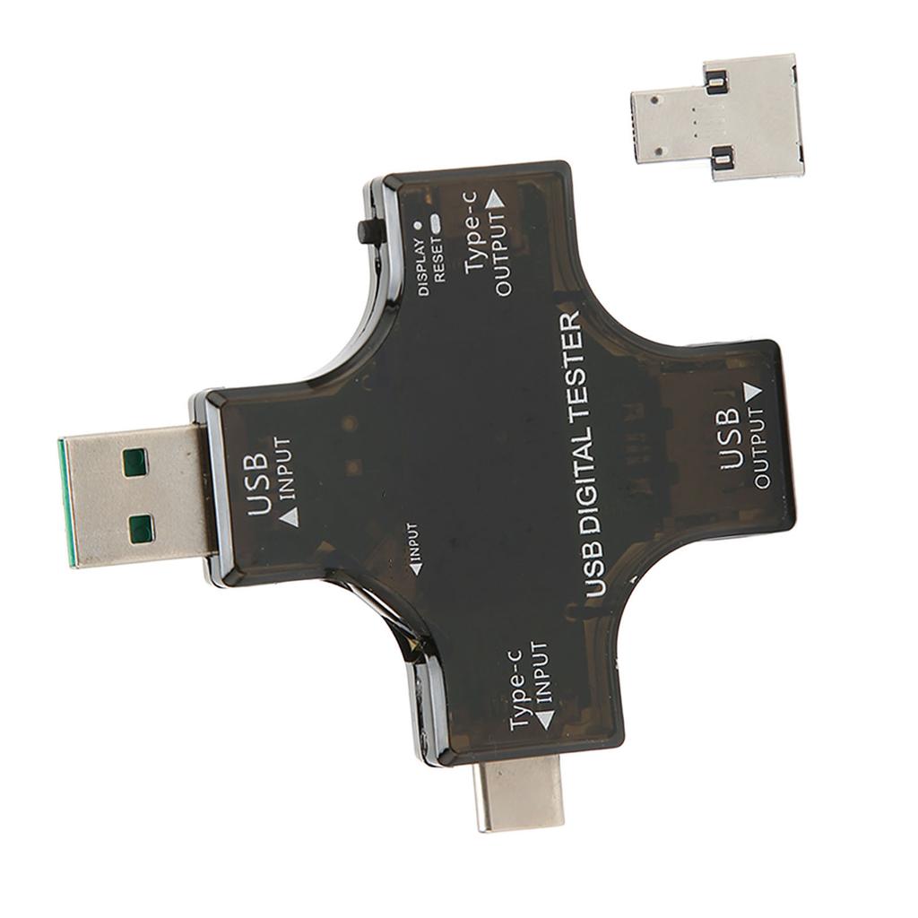 USB C Voltage Current Tester LCD Display High Accuracy USB Type C Micro USB Colored Tester 3.6‑32V