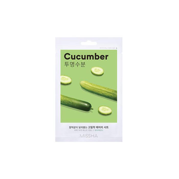 MISSHA Airy Adhesive Sheet Mask 19g (Cucumber) (14853112)