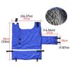 Calf Warm Clothes Calf Saver Coat Blanket for Keep Cow Warming Thickened Belly Protection Oxford Windproof Large Size Blue