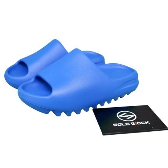 

Adidas Оригинальные шлепанцы Yeezy Slide EVA синие ID4133 EU 38 синий