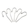 5Pcs Stainless Steel Dental Lip Hook 2Mm Root Canal Measuring Tool For Dentists Apex Locator Accessories