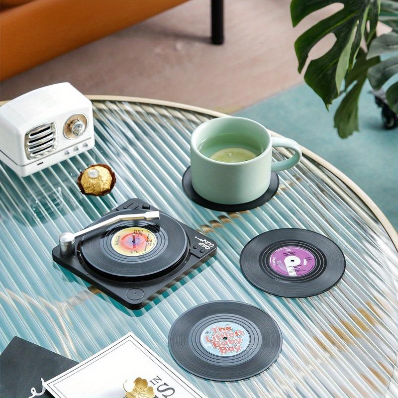 7-teilige bunte Kunststoff-Untersetzer-Sets Hitzebeständig Dekorative Getränkeuntersetzer für Esszimmer & Küche für Hochzeiten Bankette Geschenke Geburtstag