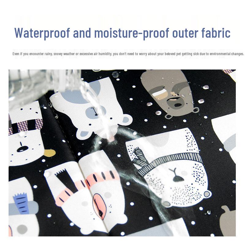 Waterproof Outdoor Pet House: Rainproof, All-Season Shelter for Cats & Dogs