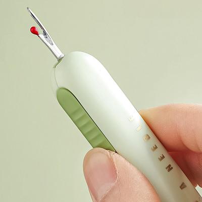 2 in 1 Infilatore per rimuovere i punti Facile da usare Cucitura Pratica per scucire i punti per