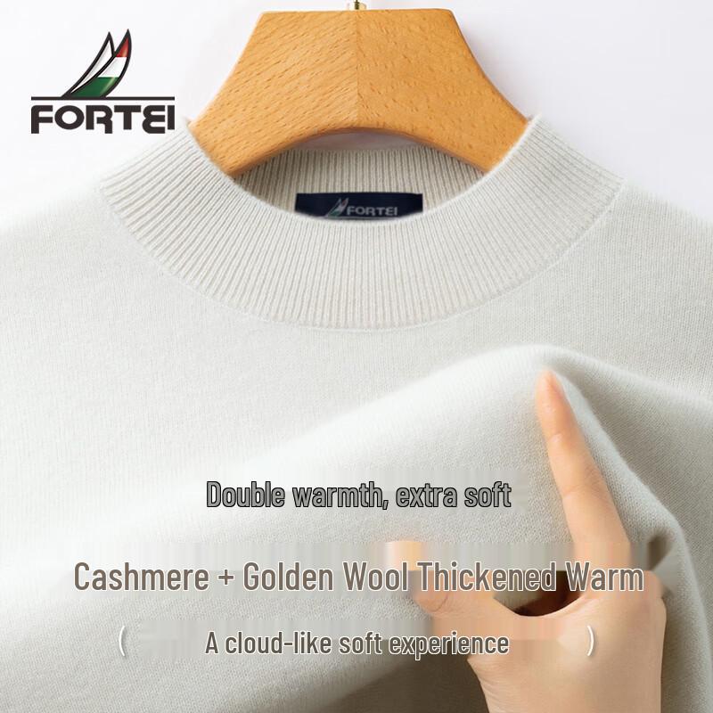 Men s Cashmere Blend Crewneck Sweater 54